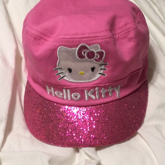 pink hello kitty hat